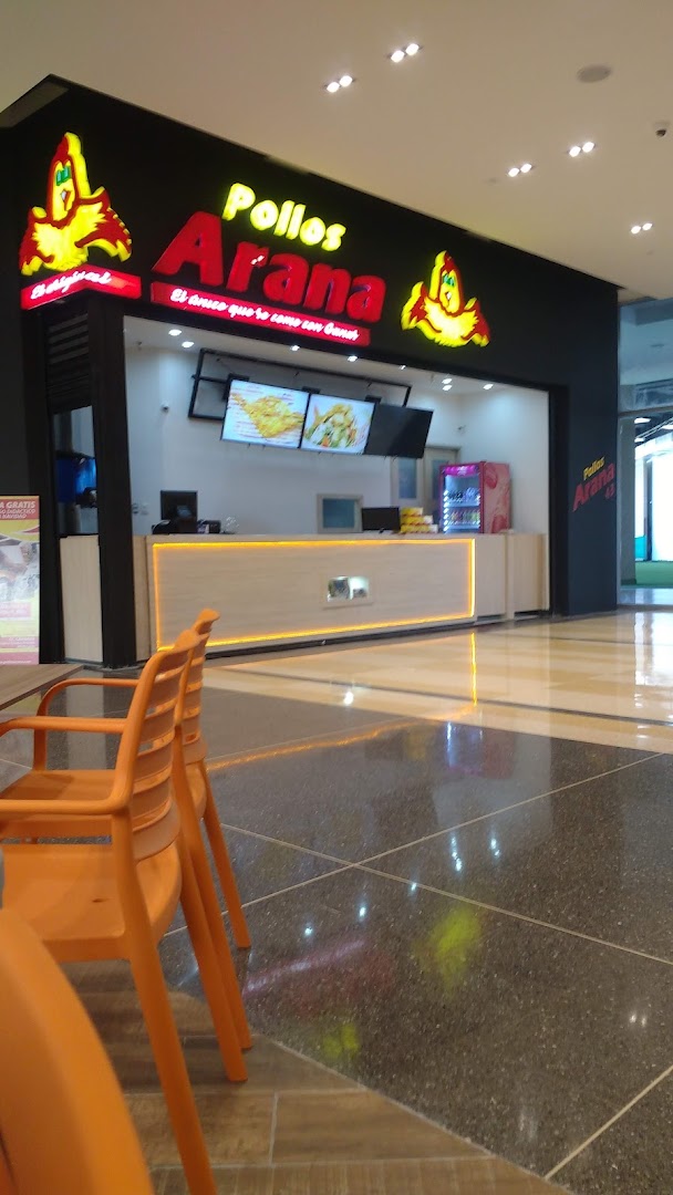 Interior moderno del local — Arana Express