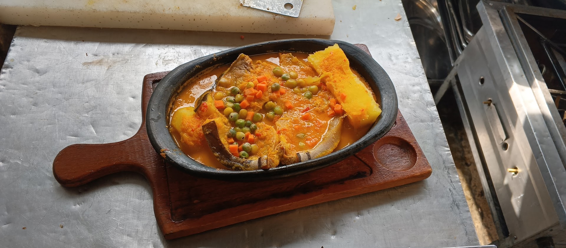 Carne con arroz y arveja — Asadero El Vaquero del Llanoo