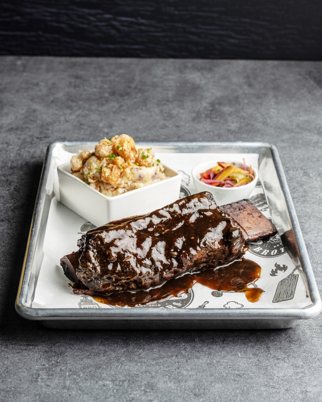 Short rib de res ahumado, The Boys From The Hood Special