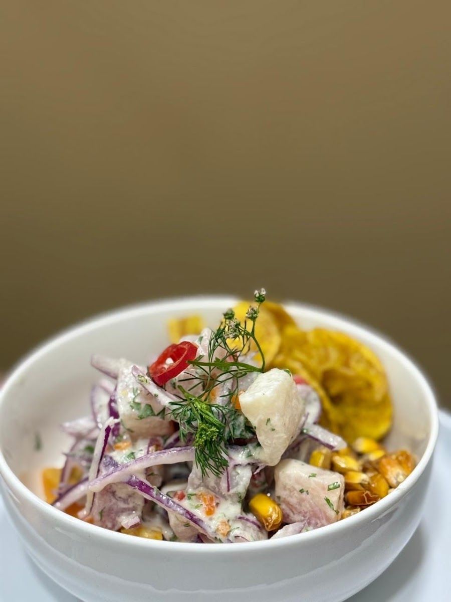 Ceviche en bowl — Bendito Sazon