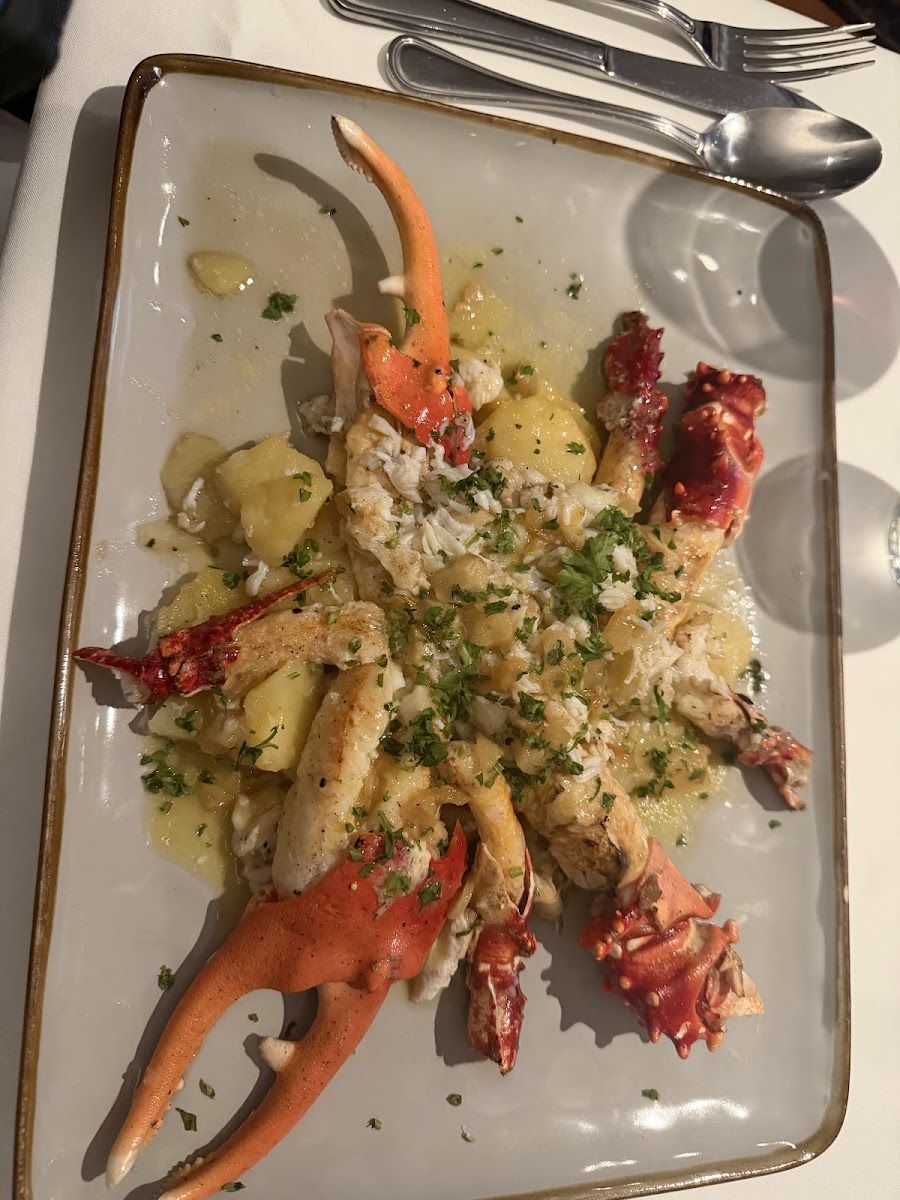 Langosta con papas — Boga Boga