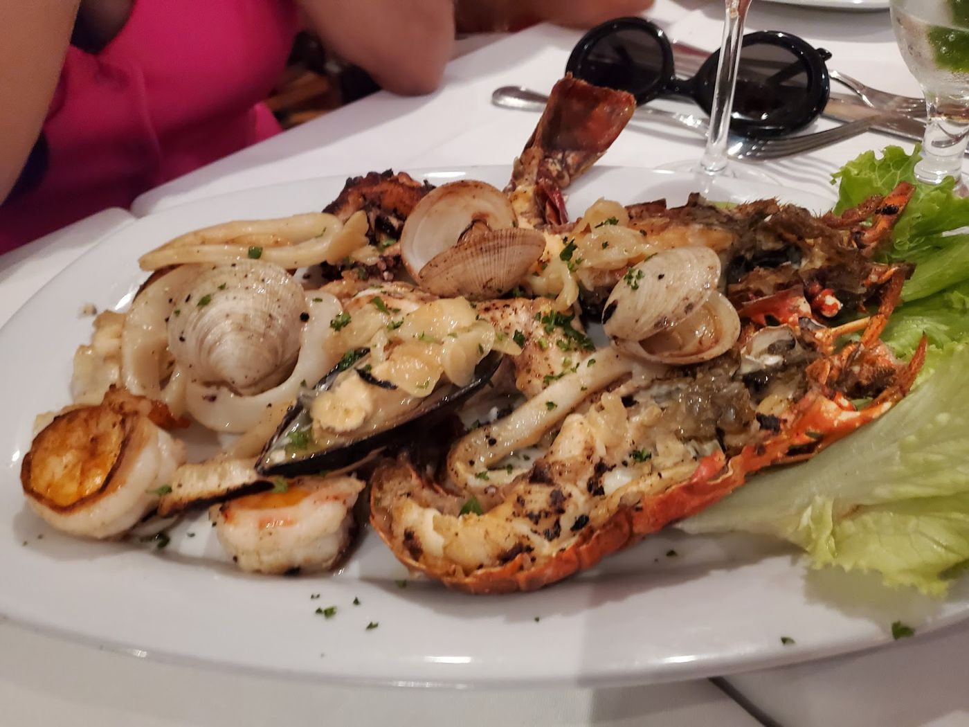 Langosta y mariscos — Boga Boga