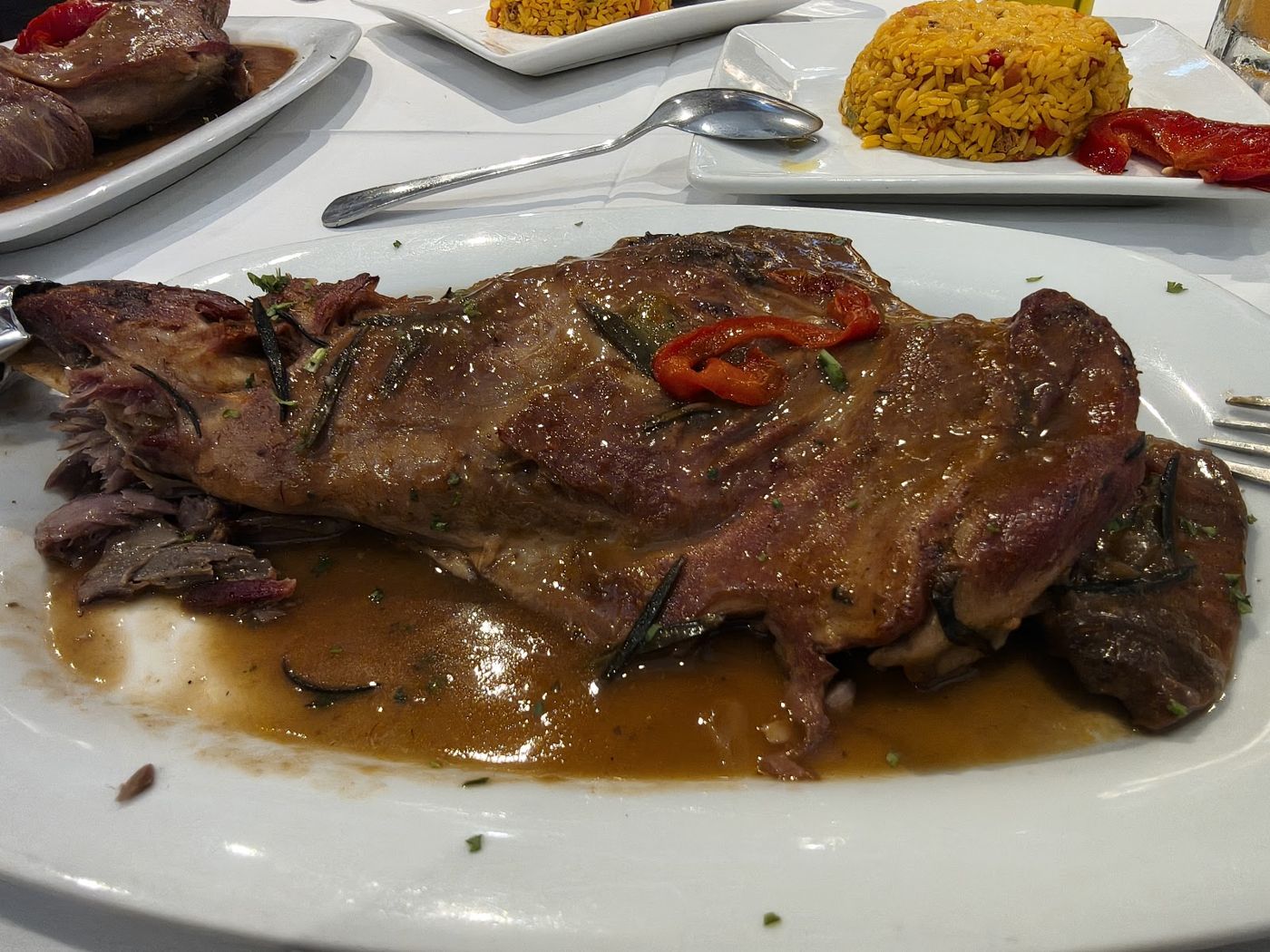 Carne asada en salsa — Boga Boga