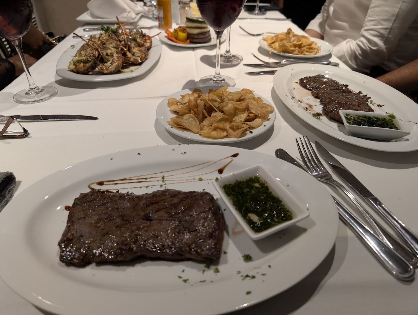 Churrasco con chimichurri — Boga Boga