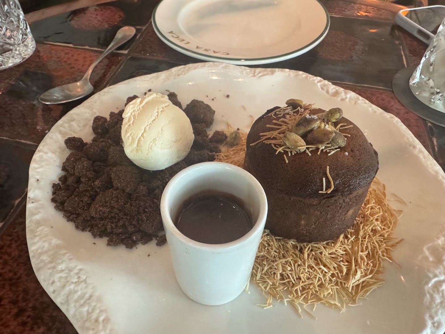 Fondant de chocolate con café — Casa Luca
