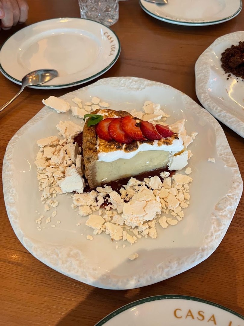 Cheesecake con fresas — Casa Luca