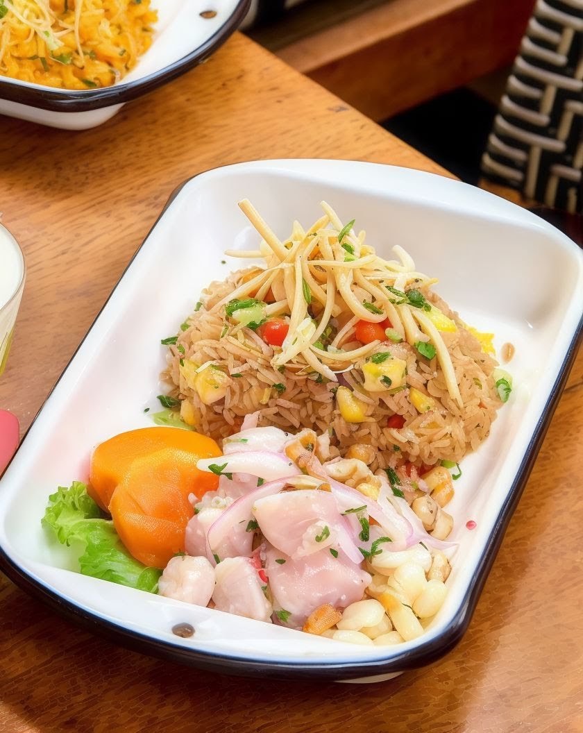 Arroz con mariscos — Cevichería Chico Perico