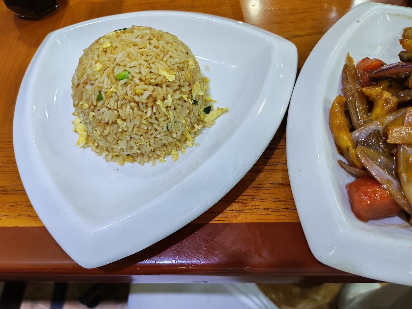 Chaufa y carne salteada — chifa chino Lin