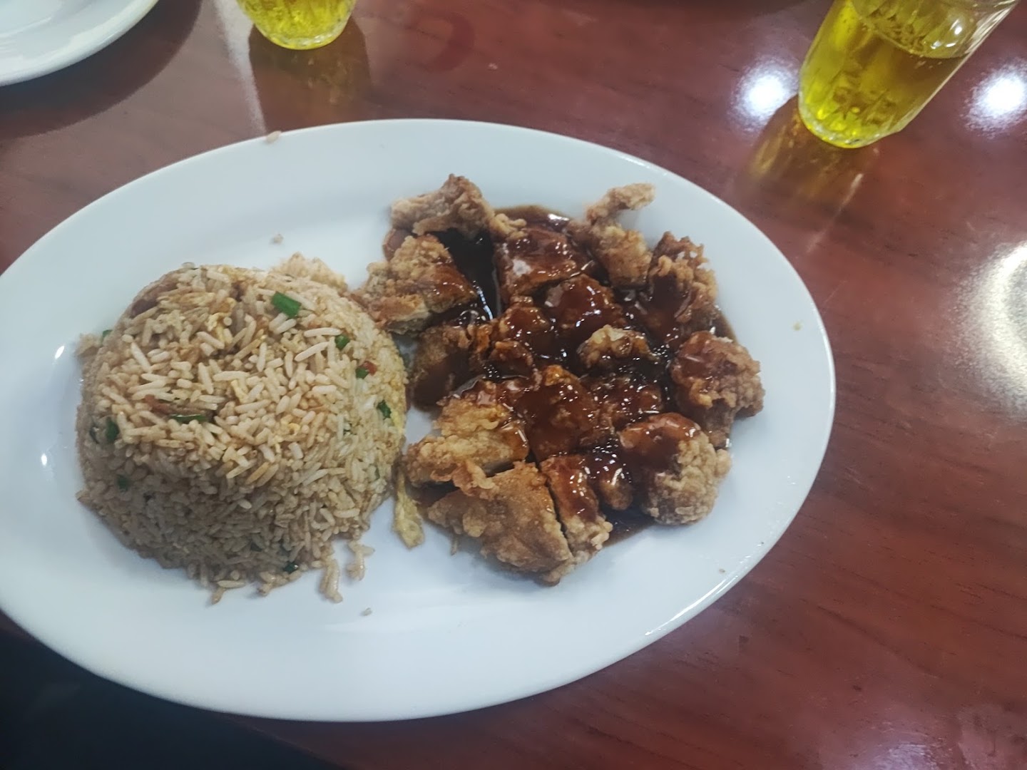 Pollo con tamarindo — Chifa Comidas Wong