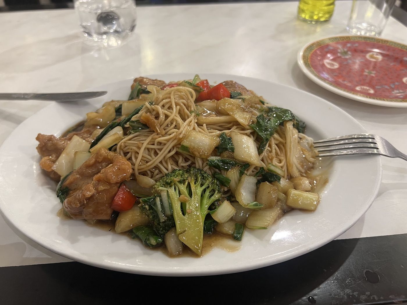 Tallarín saltado con verduras — Chifa Kam Fú