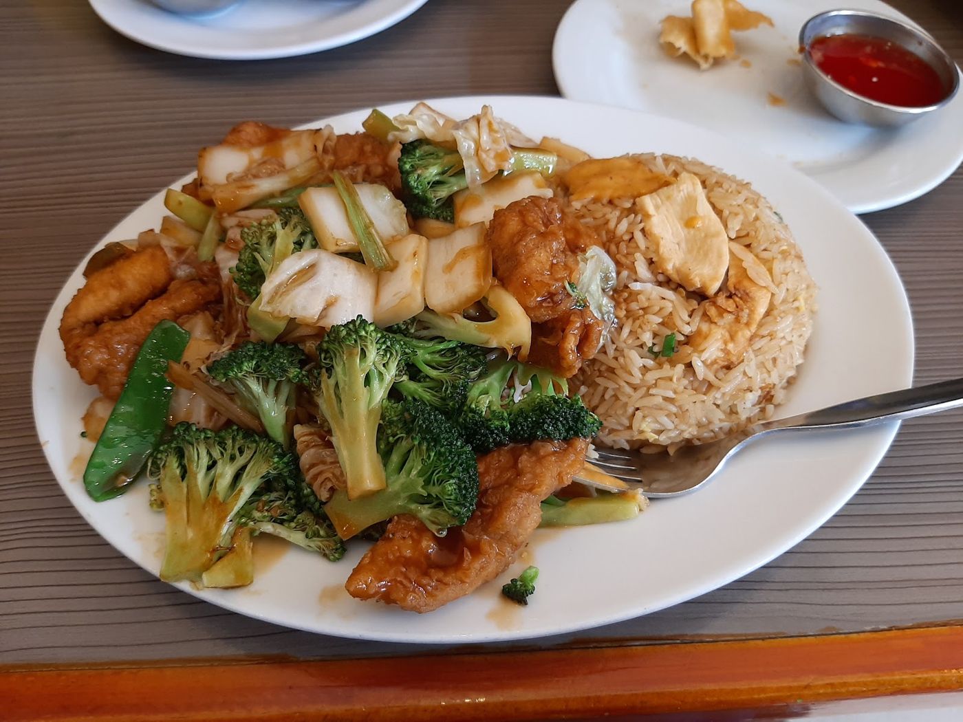 Salteado con arroz — Chifa ñufun