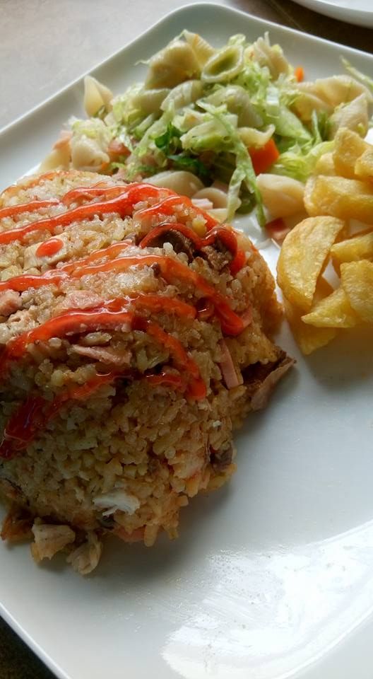 Arroz, papas y ensalada — Cocinarte Alvaro Hoyos Gourmet