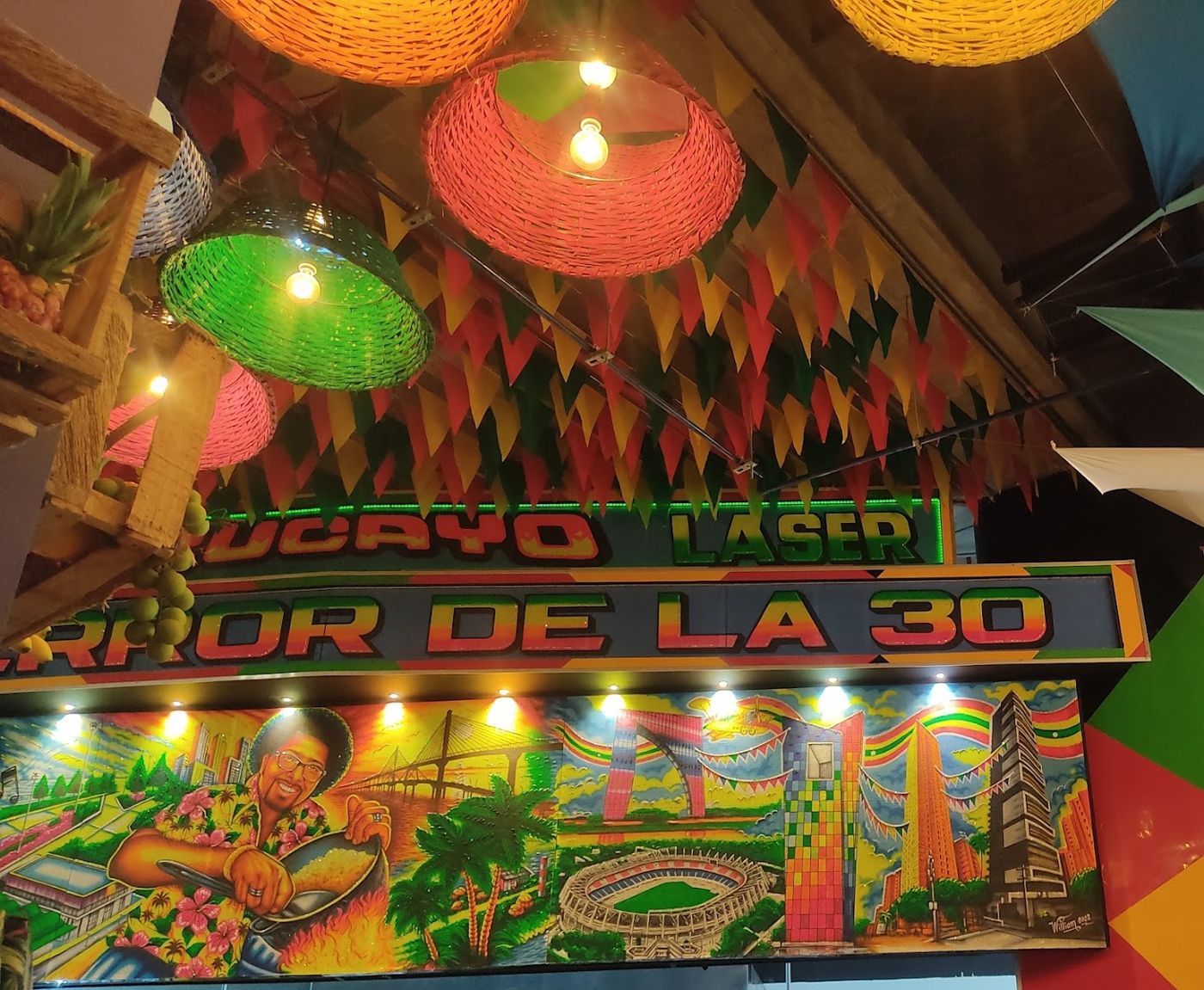 Salón de colores en Cucayo Parque Alegra