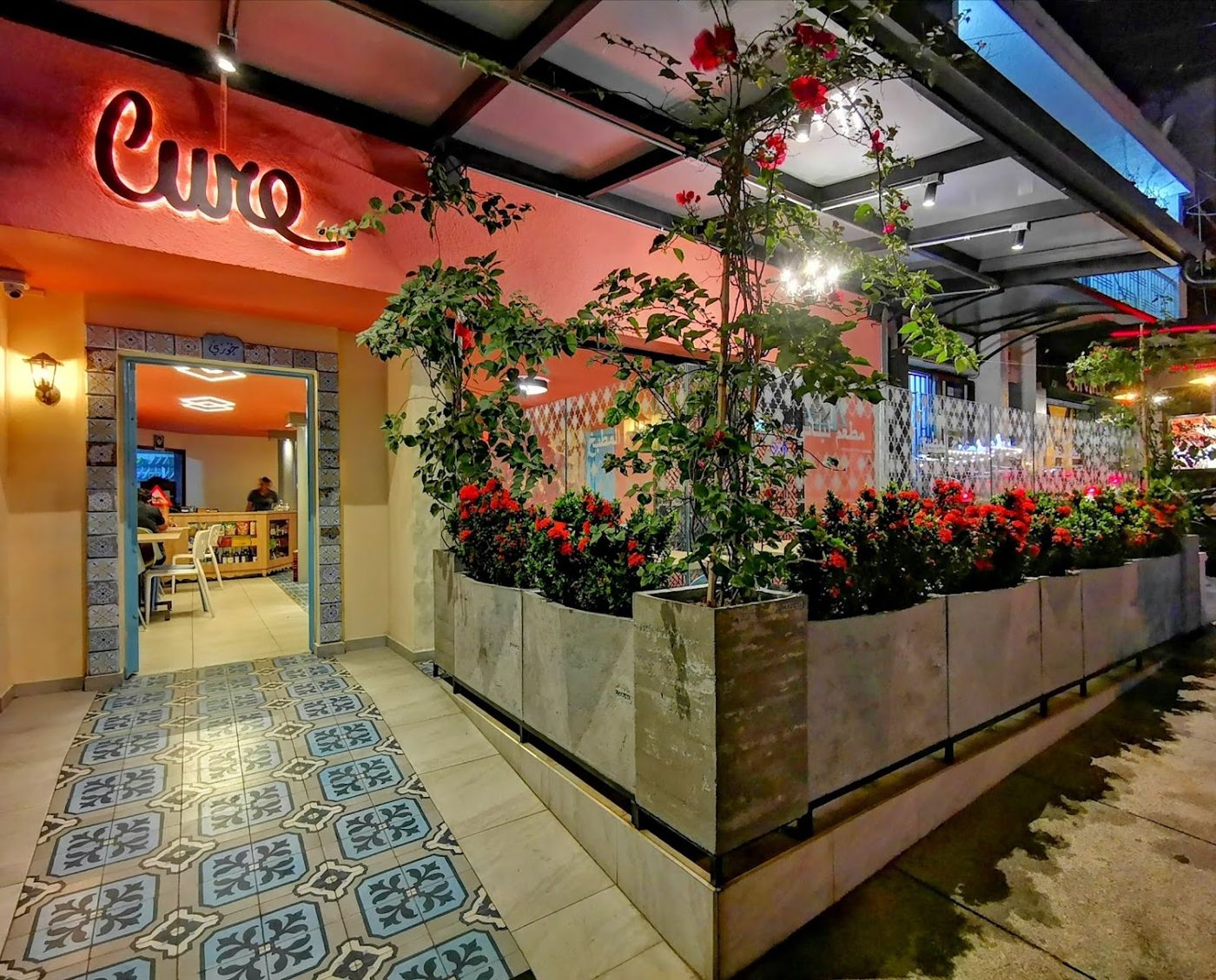 Terraza con encanto en Cure Cuisine