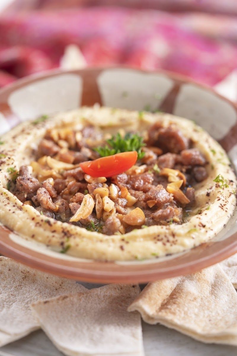 Hummus y kibbeh en Cure Cuisine