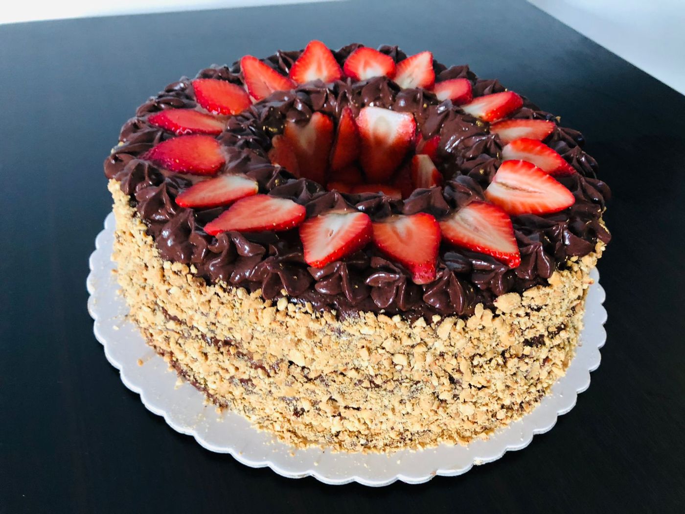 Torta con fresas — Don Joaquín, Restaurante