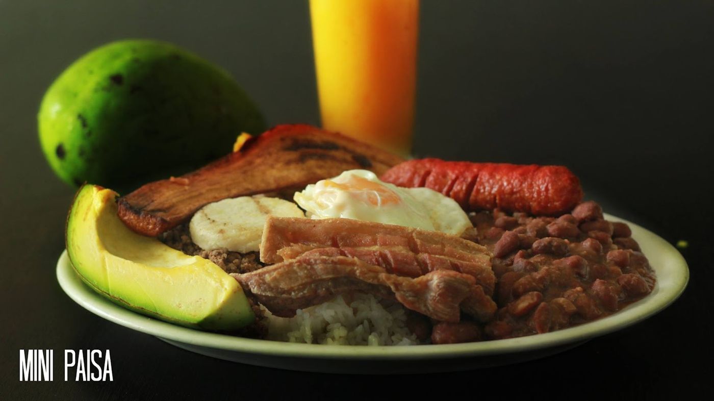 Mini paisa — El Arriero Restaurante Antioqueño