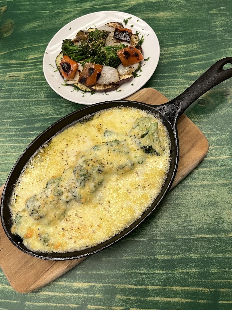Fondue de queso con ensalada — Gianni's