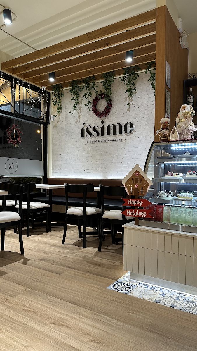 Postres en Íssimo Café & Restaurante