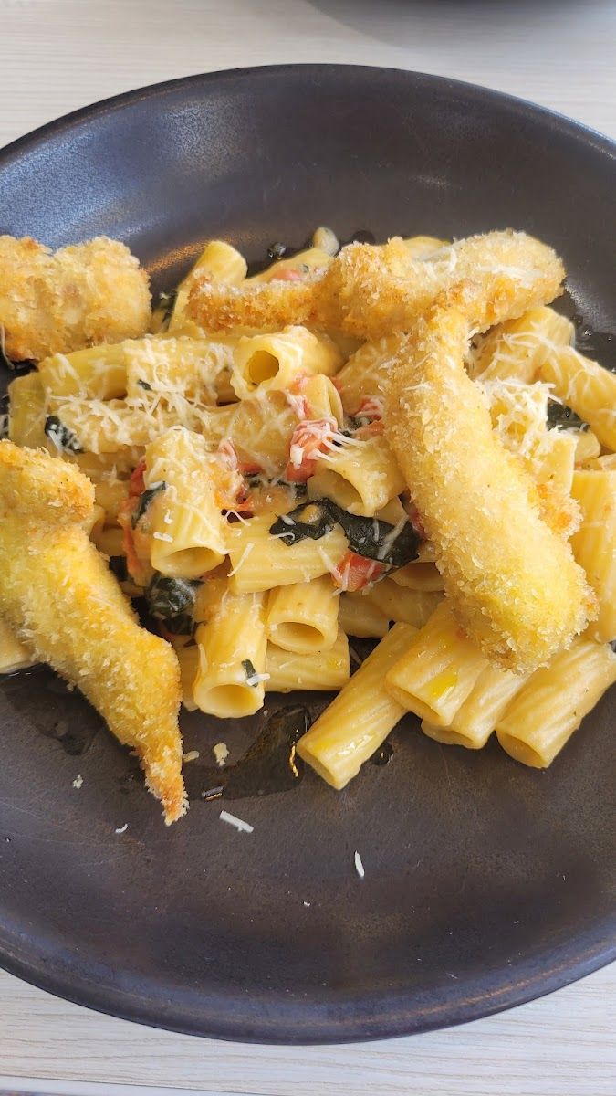 Rigatoni con queso — Íssimo Café & Restaurante