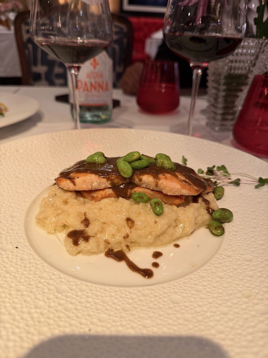 Risotto con pescado — La Cassina