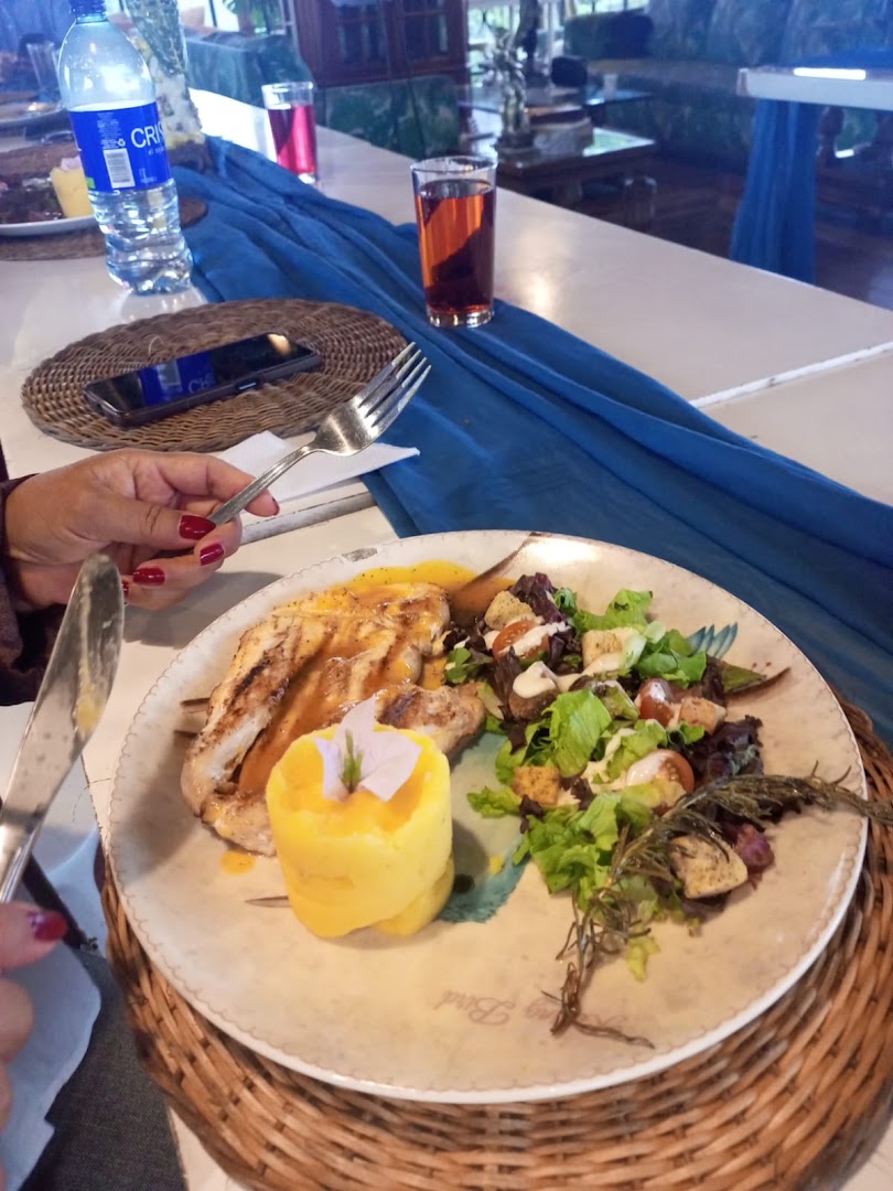 Plato con ensalada — La Cocina de Andres