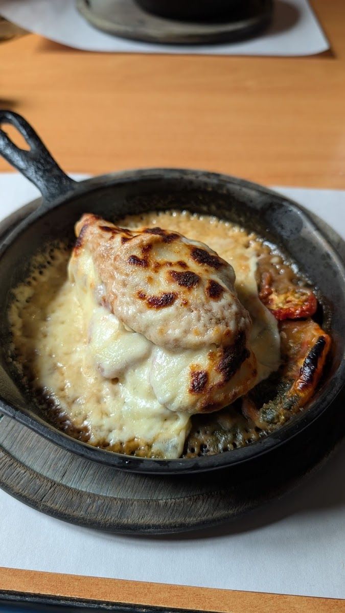 Pechuga gratinada en sartén — Maria Candelaria