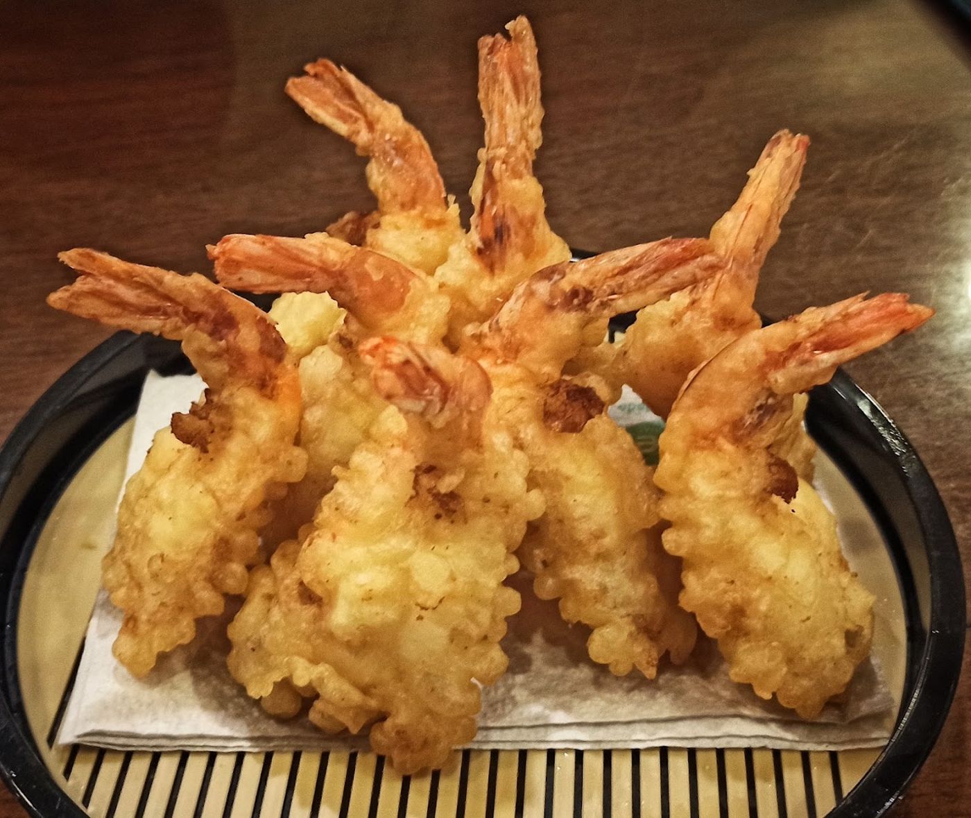 Langostinos en tempura — Nakachi