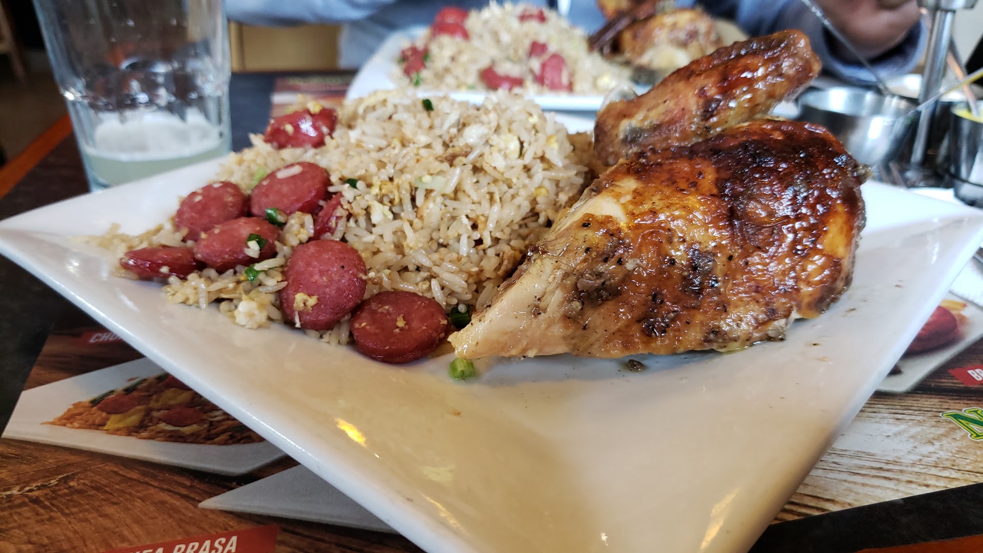 Plato con arroz y chorizo — Norky's