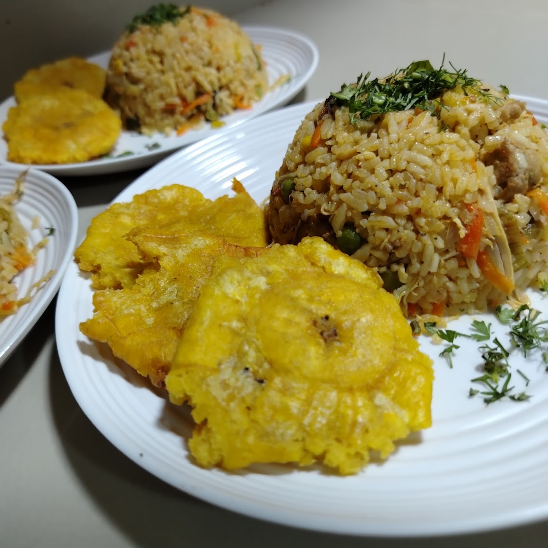 Arroz con patacones — Picadeli Picadas Costeñas