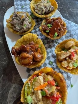 Canastas de patacón en Restaurante Añoñi