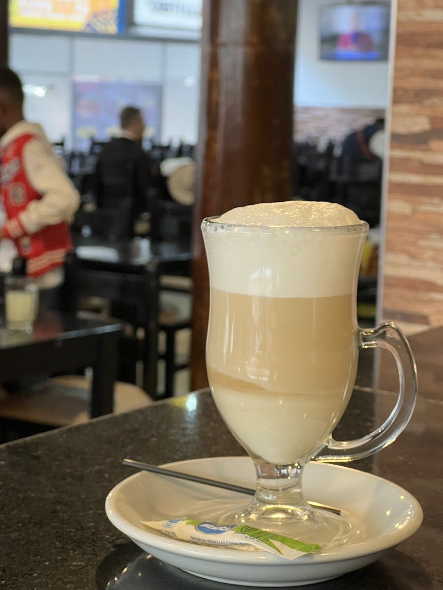 Bebida con espuma — Restaurante Asado'z Barichara