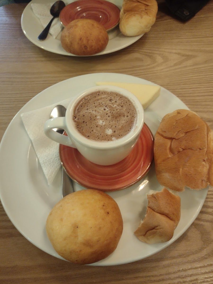 Chocolate con pan — Restaurante Balcones de la Candelaria