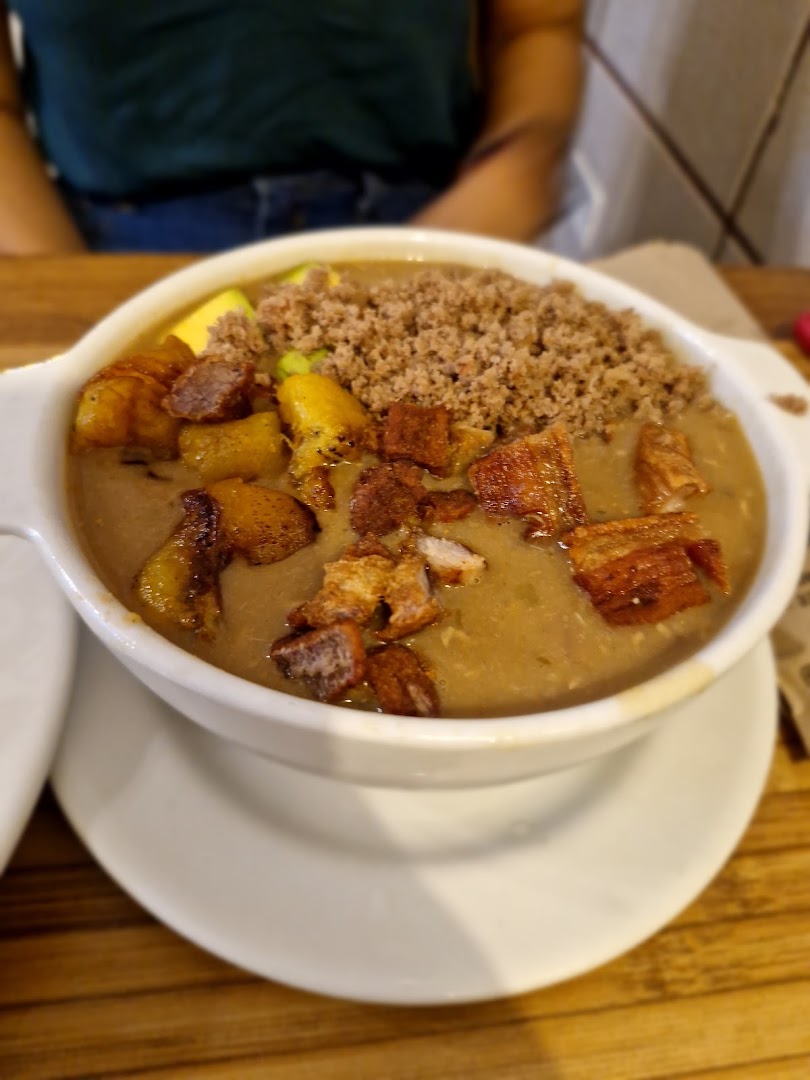 Mazamorra con plátano — Restaurante La Estación Paisa