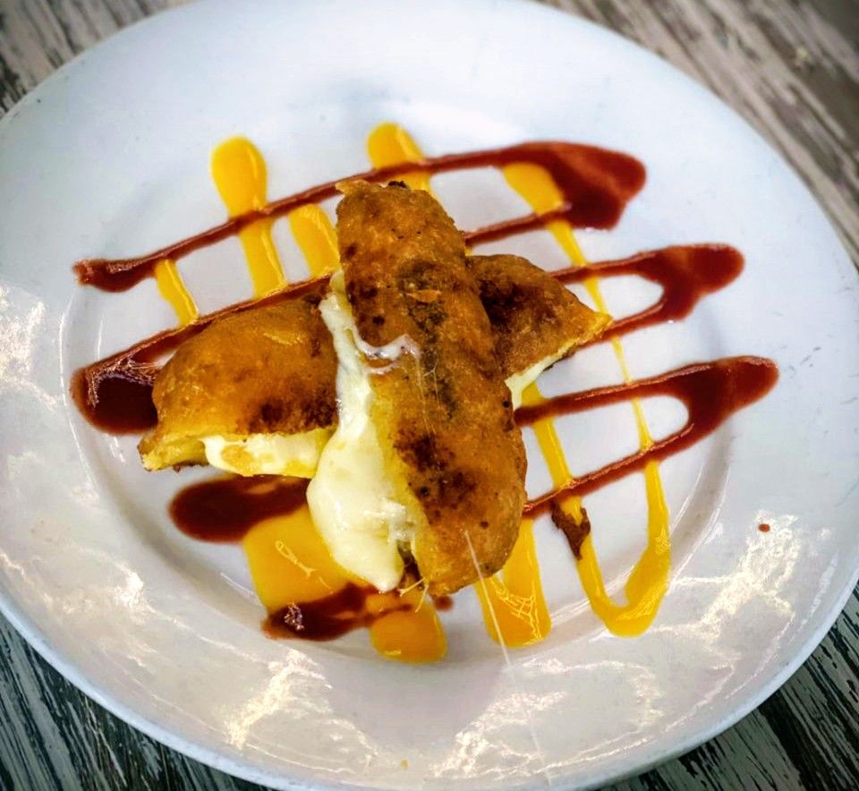 Maduro relleno de queso — Restaurante Ringlete