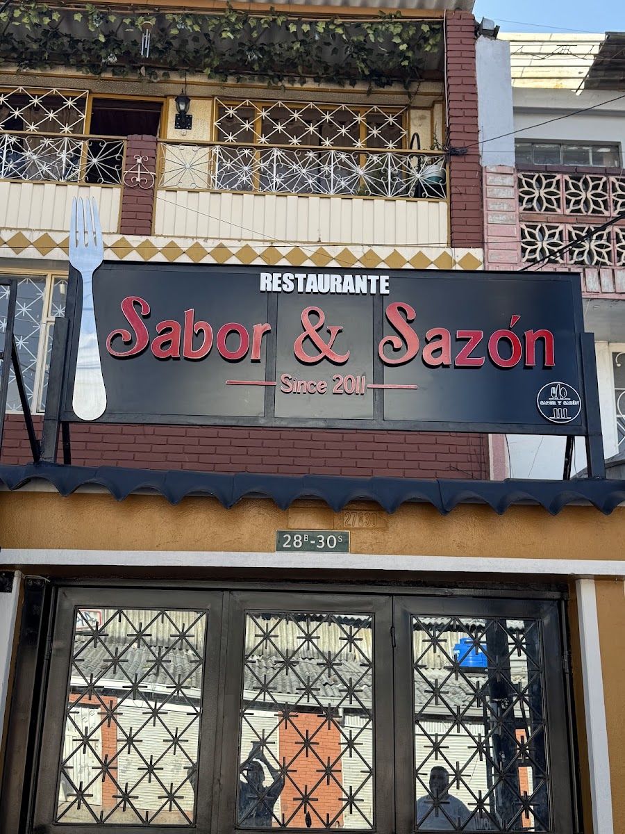 Restaurante sabor y sazón