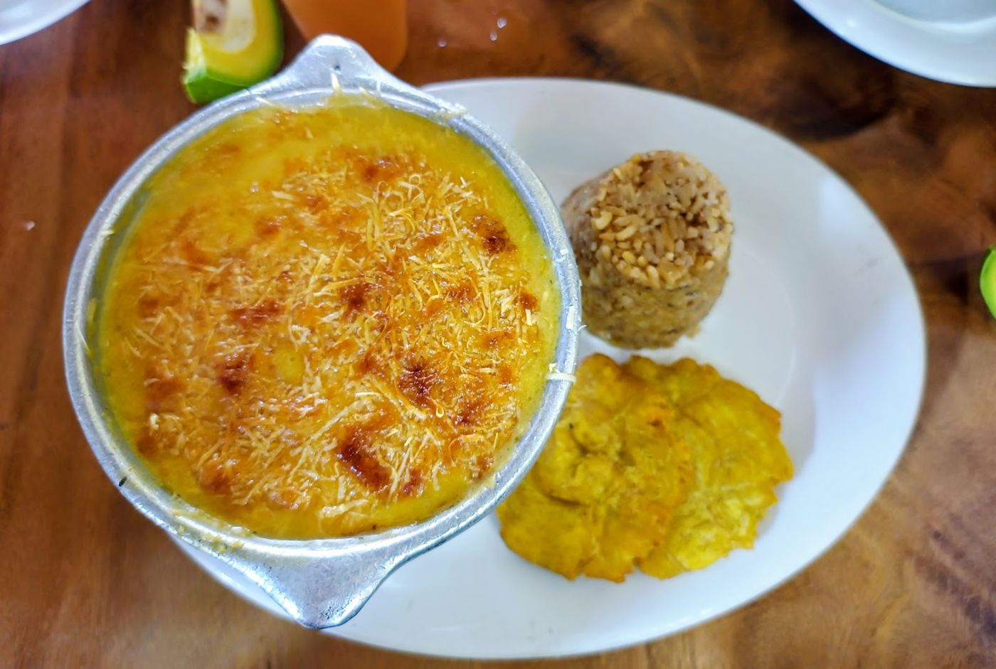 Cazuela gratinada — RESTAURANTE TAGANGA