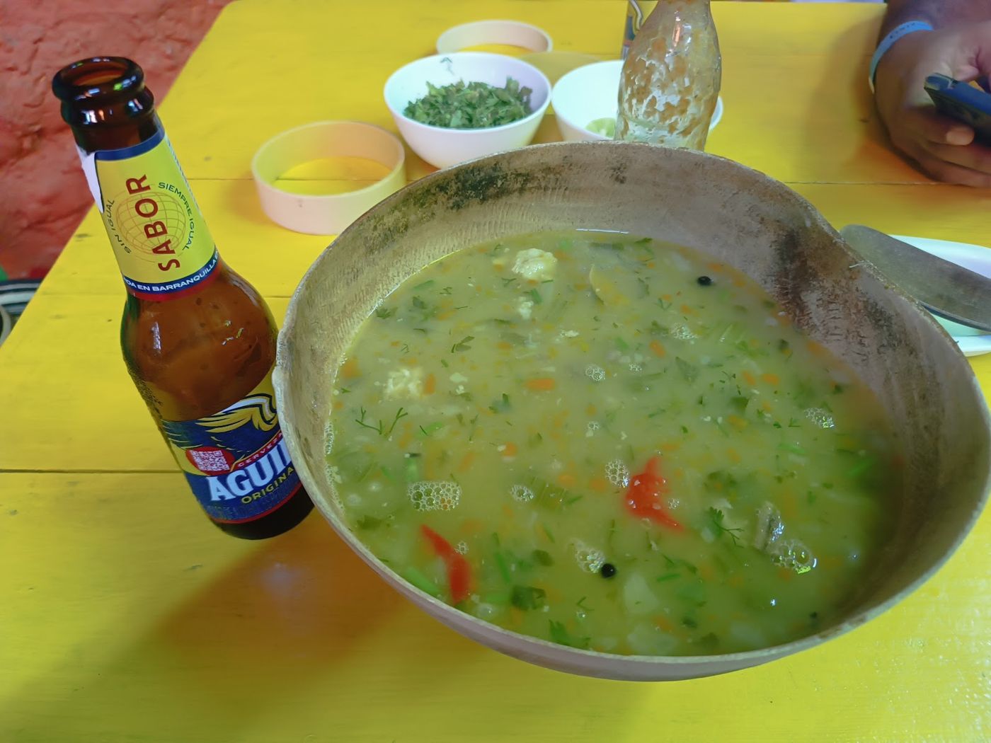Sopa en totuma — RESTAURANTE TÍPICO Donde El PEN