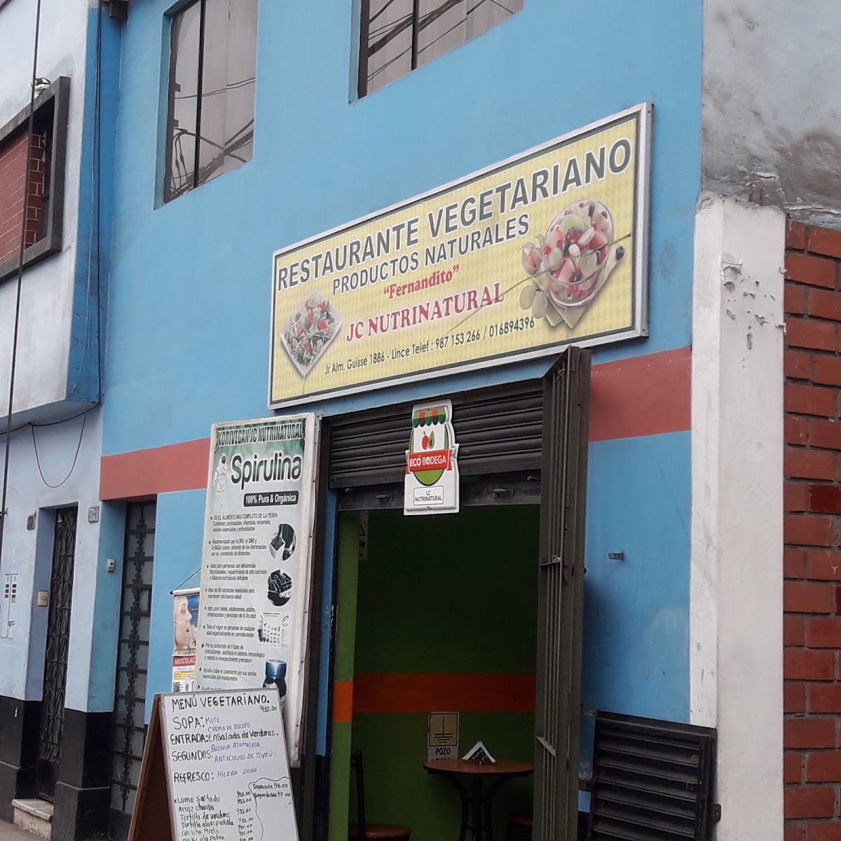 Restaurante vegetariano Fernandito