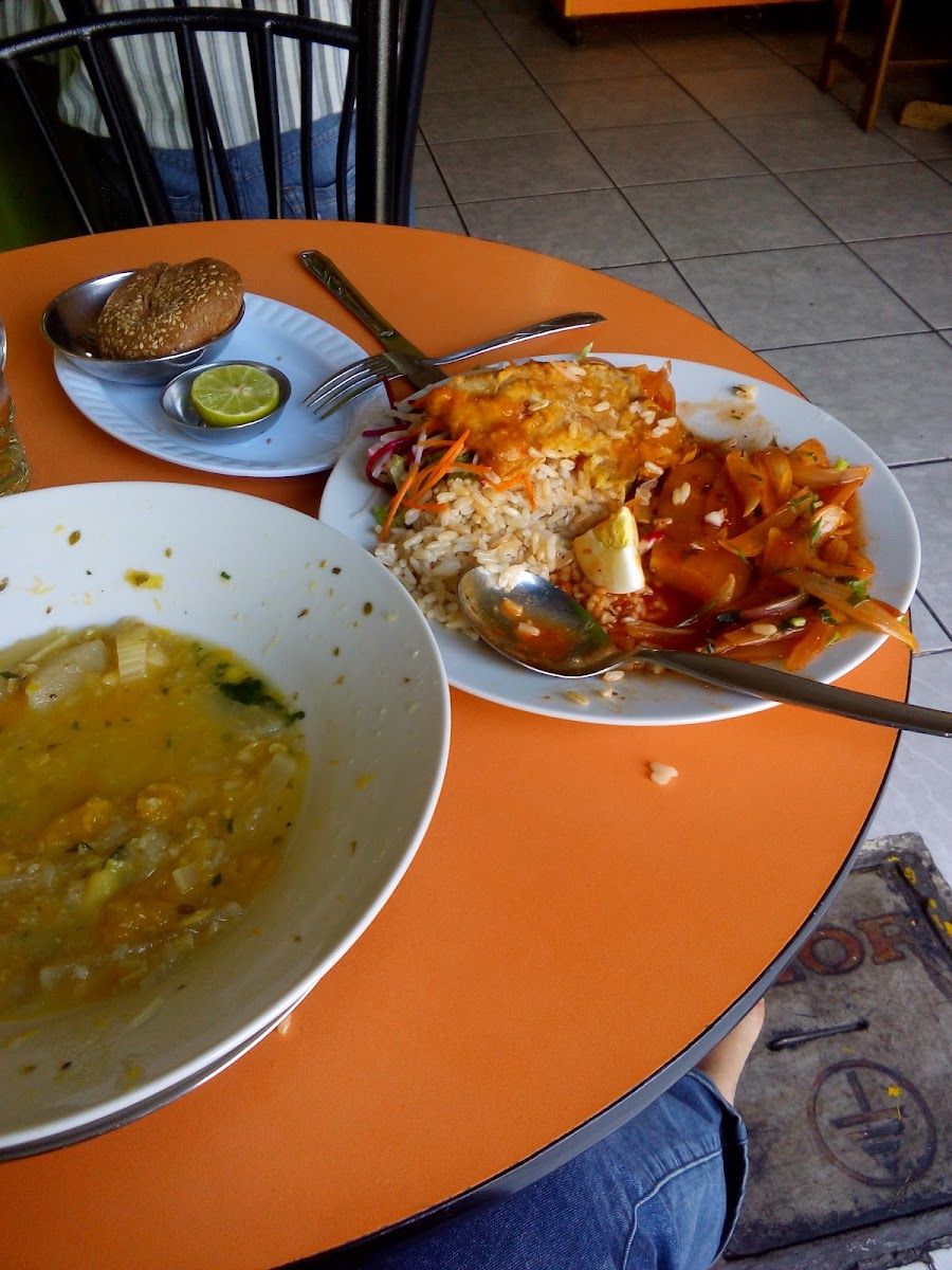 Menú del día — Restaurante vegetariano Fernandito