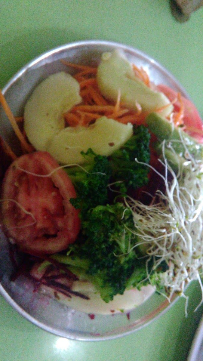 Ensalada fresca — Restaurante vegetariano Fernandito