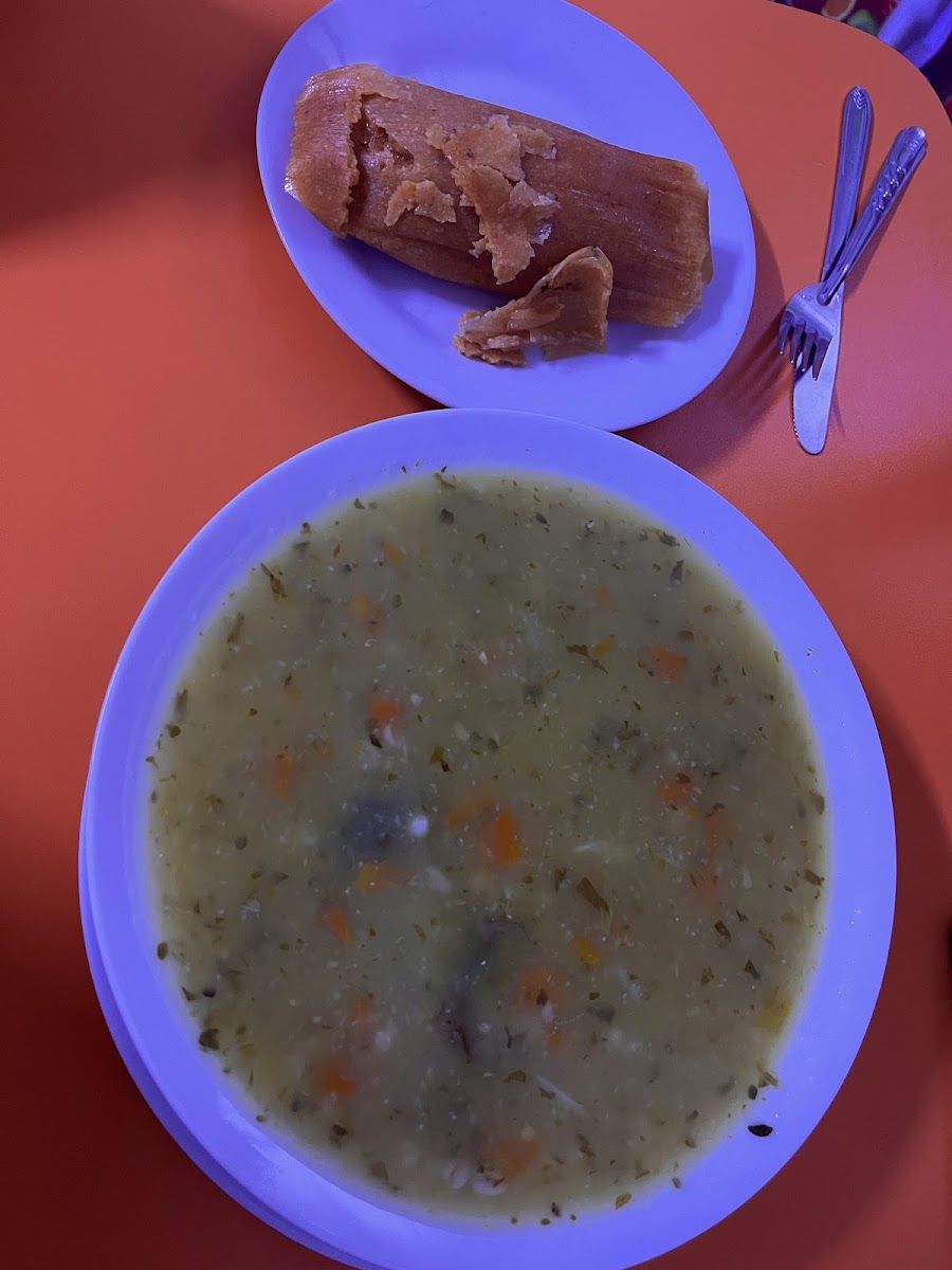 Sopa de la casa — Restaurante Vegetariano Fuente Natural