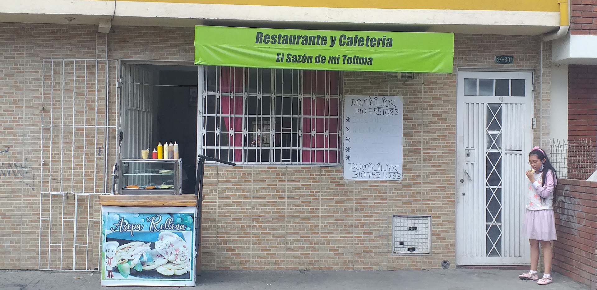 Fachada del local — Restaurante Y Cafeteria El Sazón De Mi Tolima