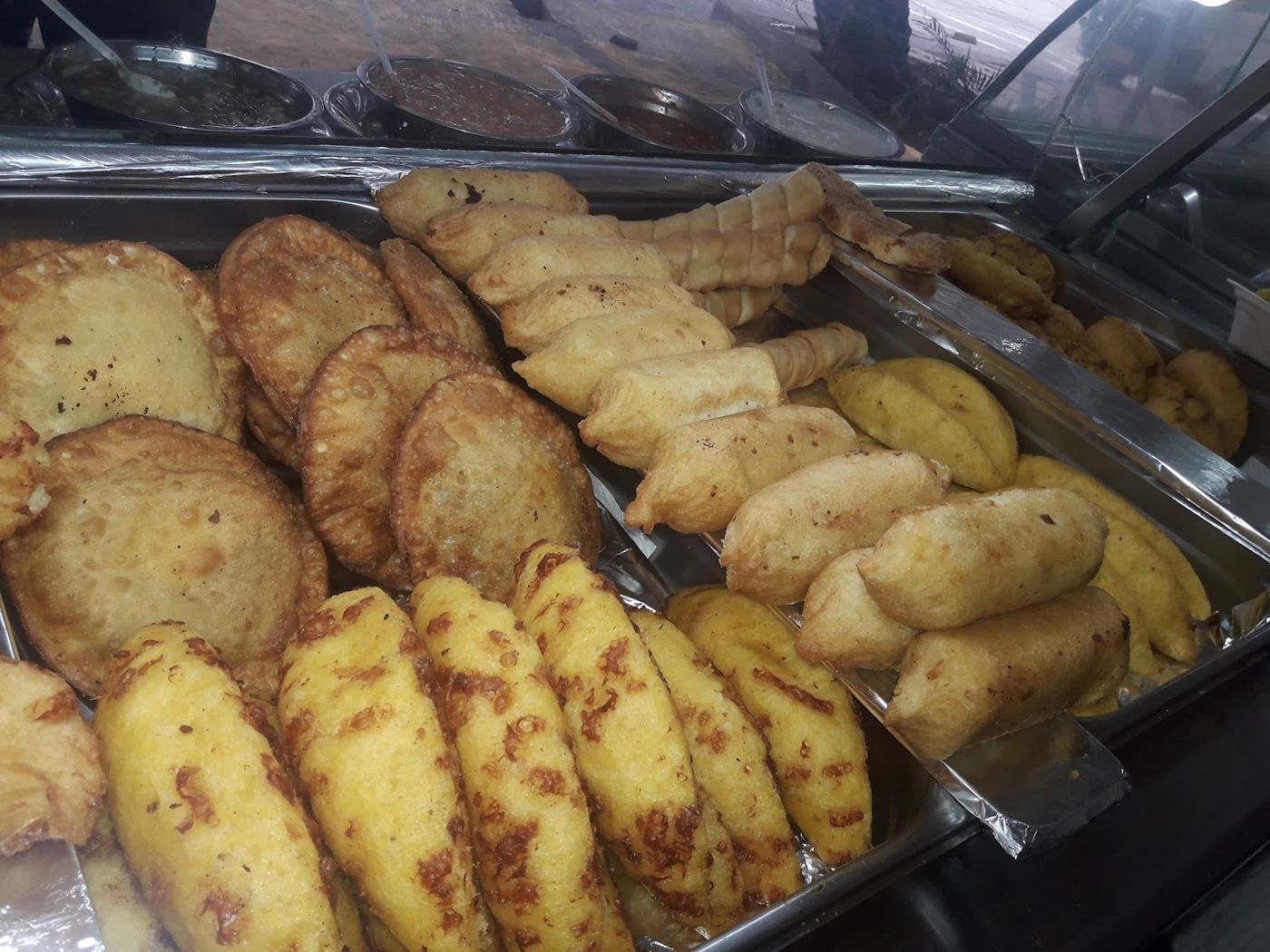 Vitrina de fritos — Restaurante Y Frutera Don King