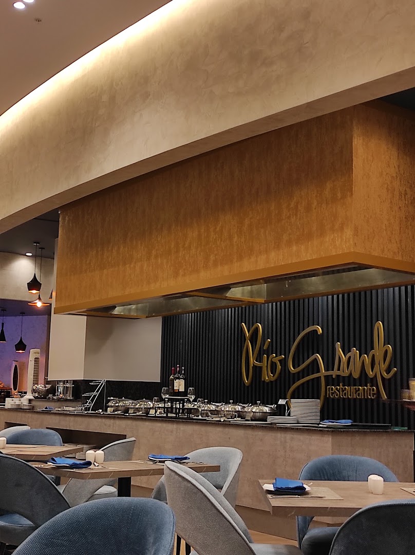 Barra de buffet con logo — Rio Grande